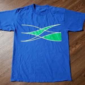 Bank Wachovia Volunteers Double Sided Logo Tee